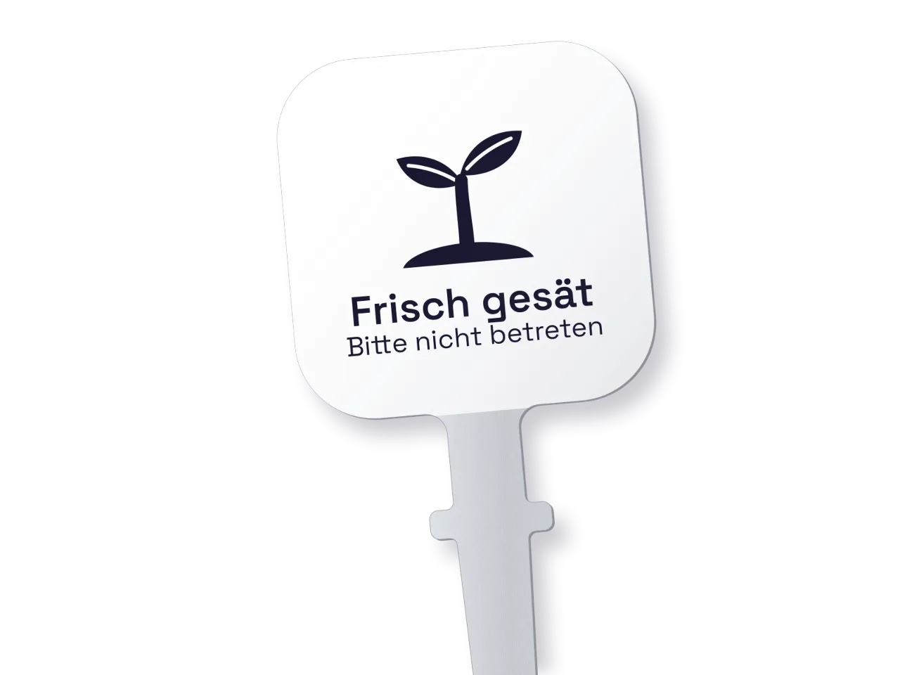 Rasenstecker «Frisch gesät»