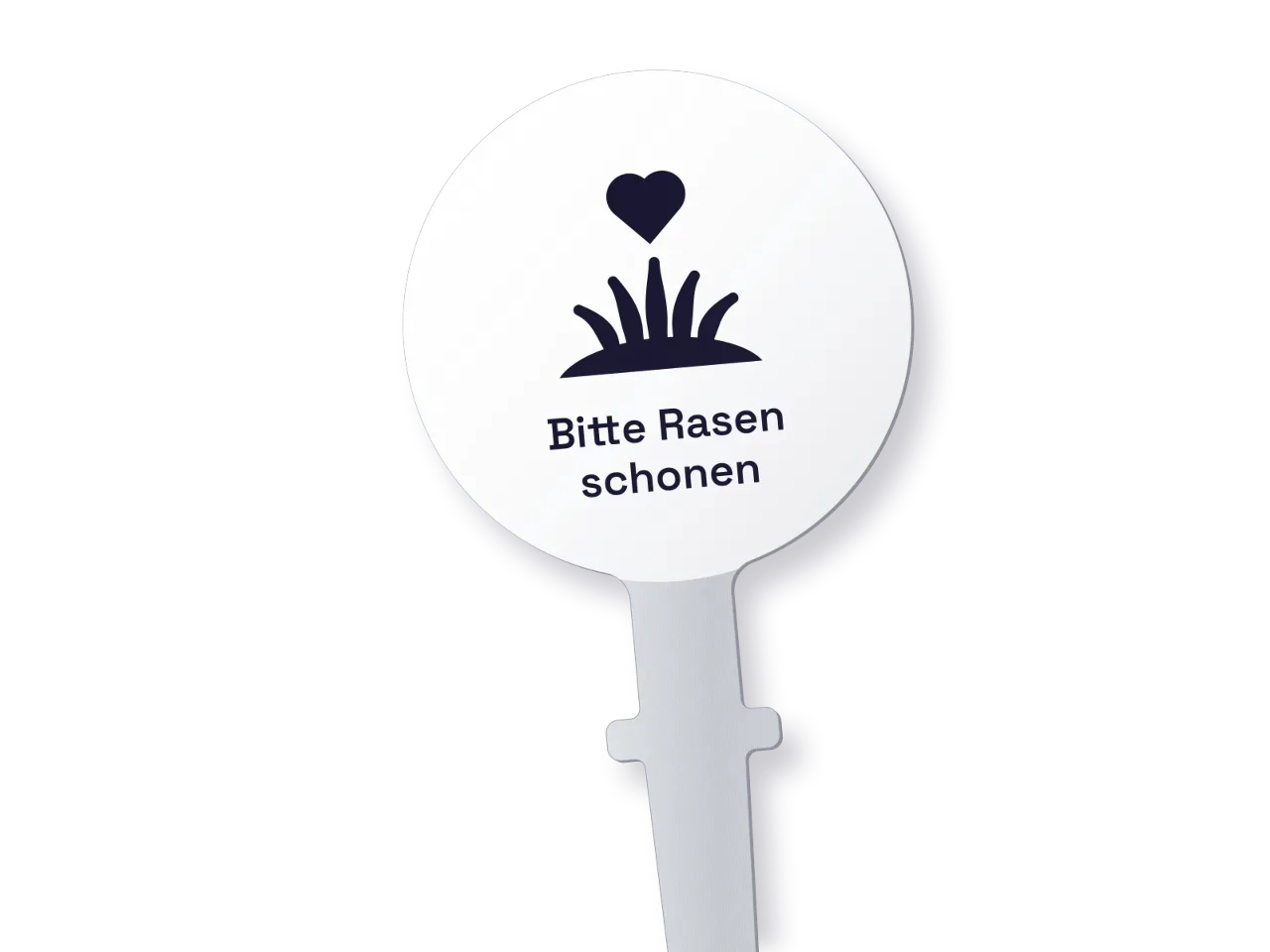 Rasenstecker «Bitte Rasen schonen»