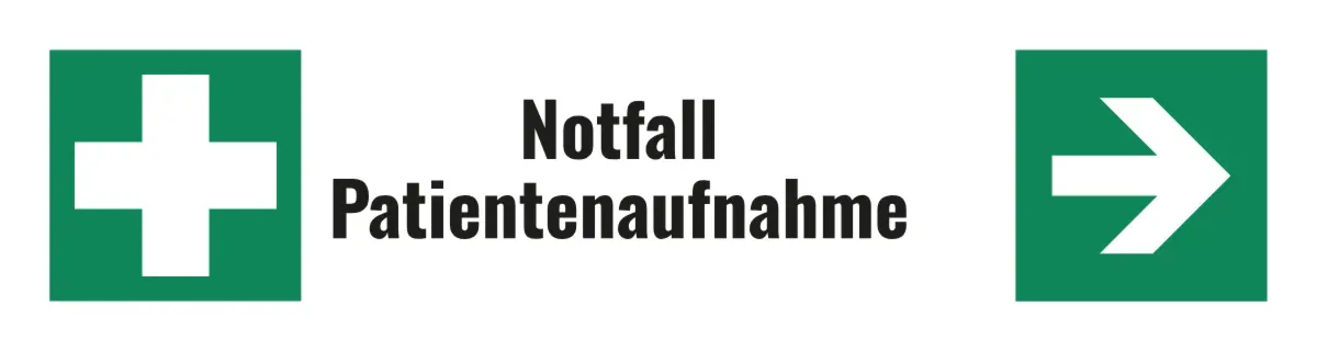 Wegweiser «Notfall Patientenaufnahme»