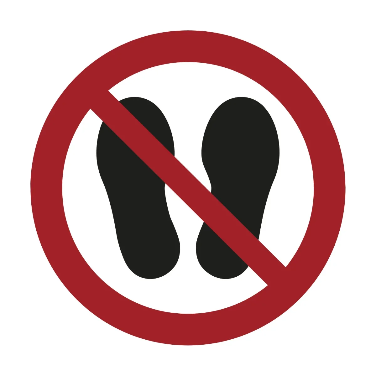 No entry sign (pictogram)