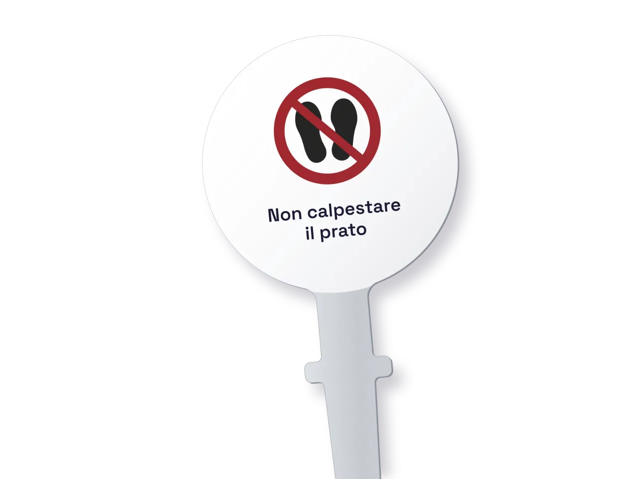 Cartello da prato «Non calpestare il prato»